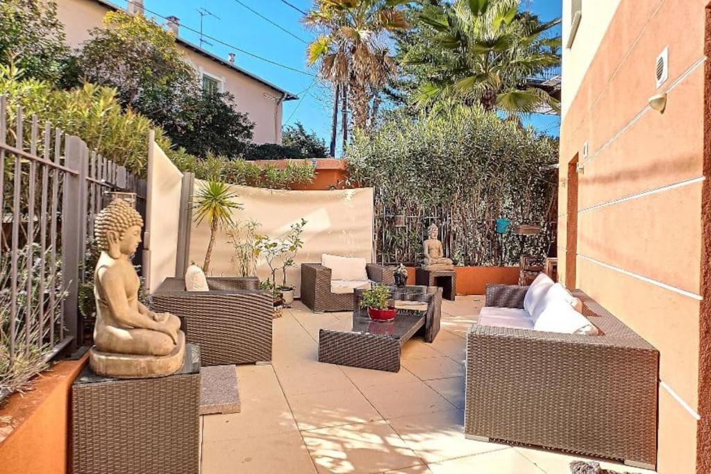 Proche Mer 3P+40M2 Terrasse Antibes Eksteriør bilde
