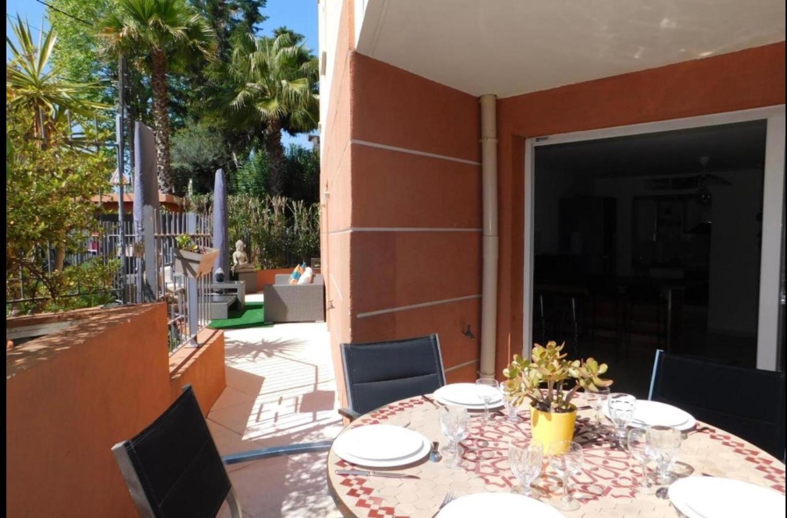 Proche Mer 3P+40M2 Terrasse Antibes Eksteriør bilde