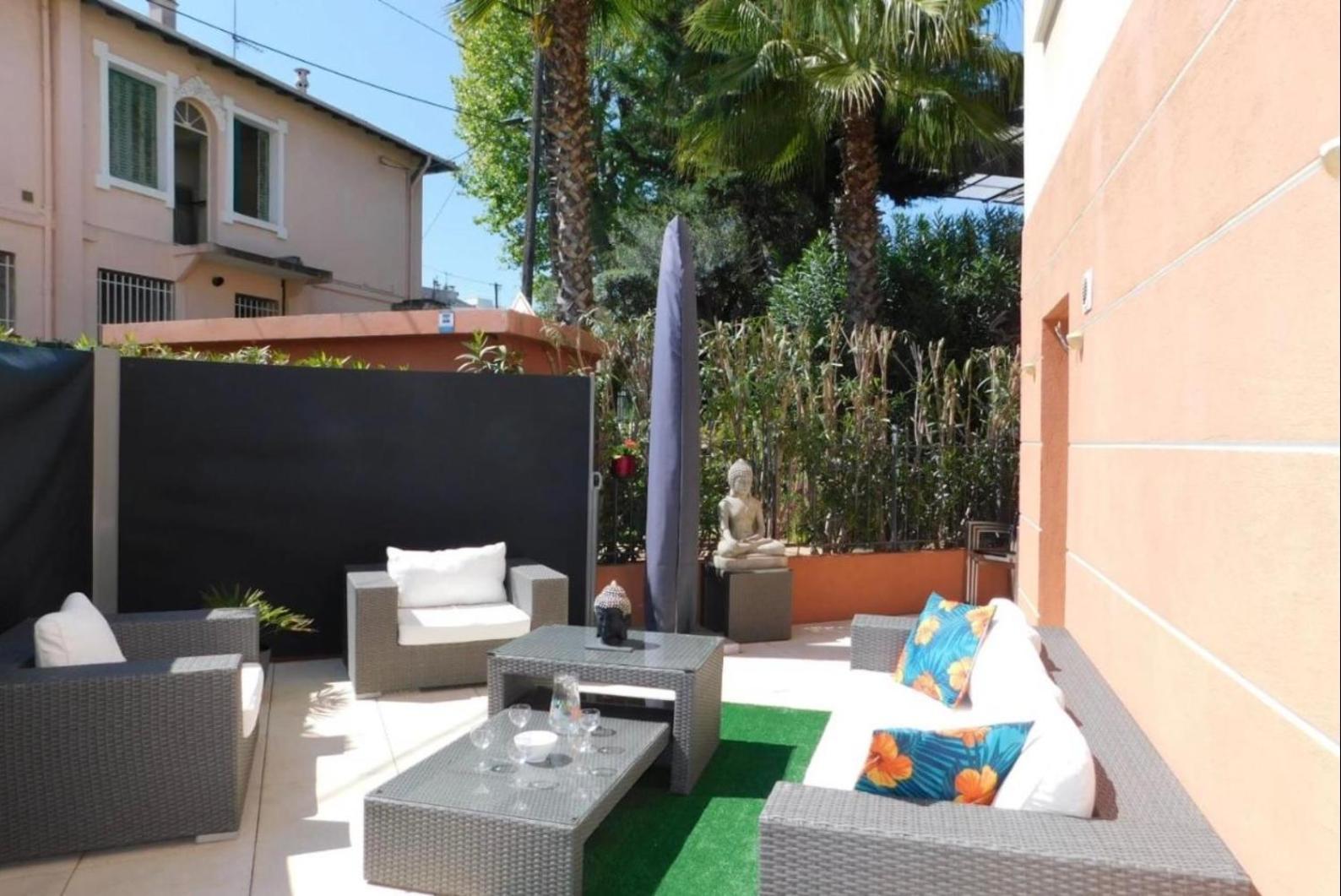 Proche Mer 3P+40M2 Terrasse Antibes Eksteriør bilde